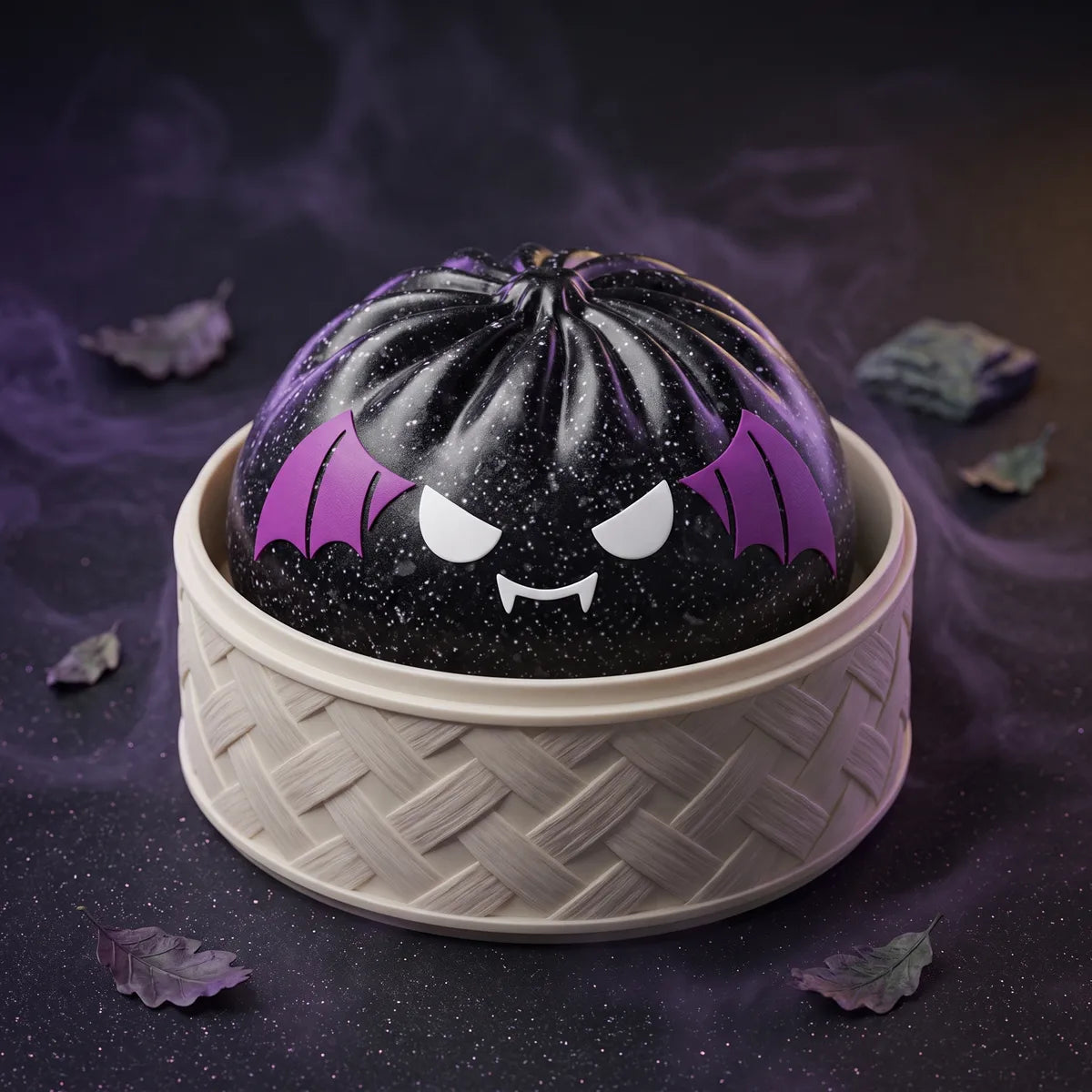 Spooky Bat Halloween Dumpling Squishy – view 2