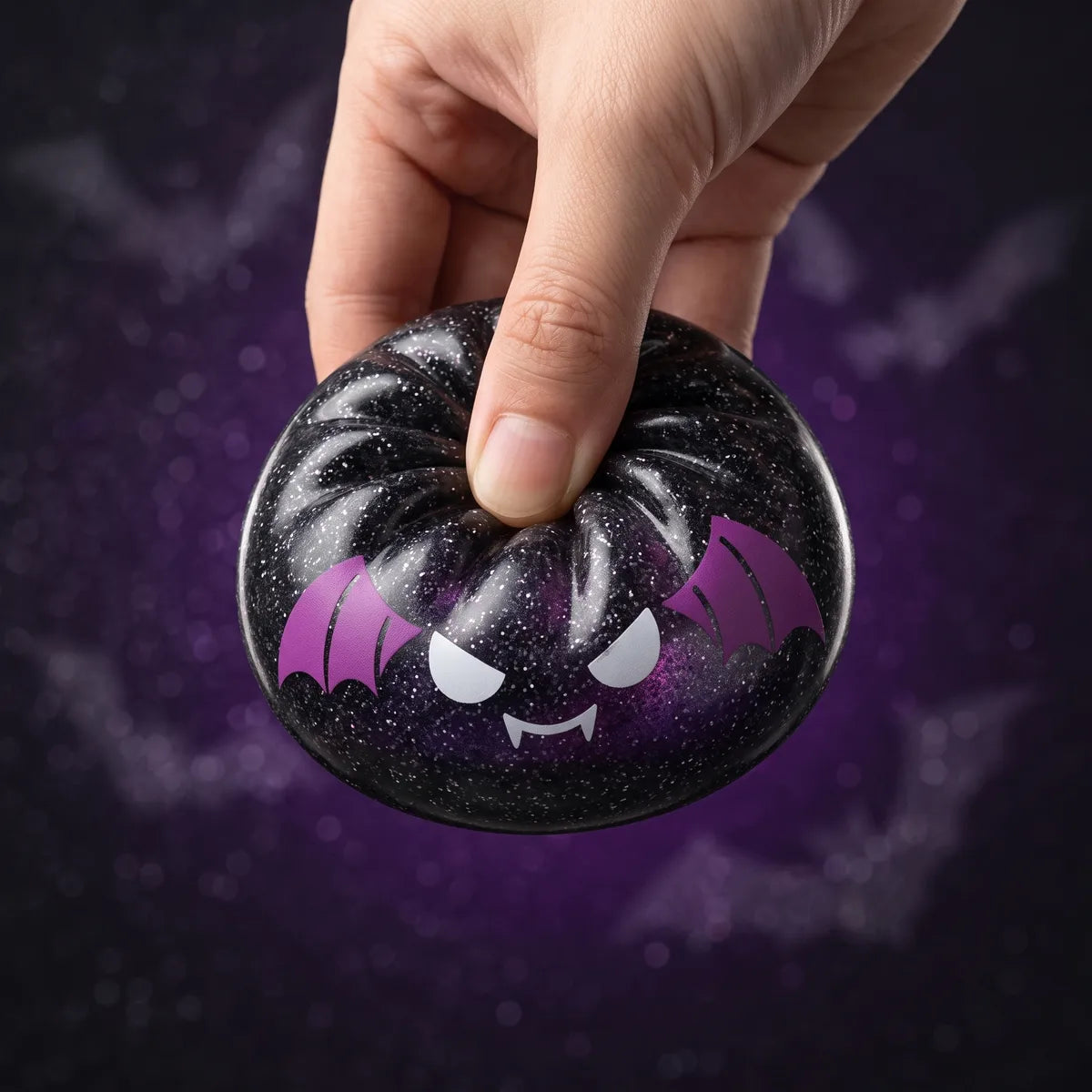 Spooky Bat Halloween Dumpling Squishy – view 4