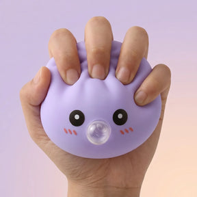 Big Blue Bubble-Blowing Dumpling Squishy – view 4