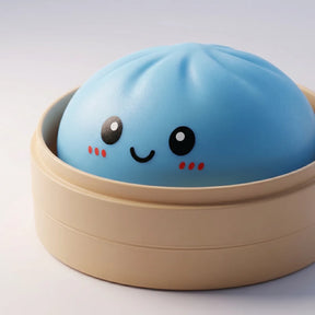 Ocean Blue Dumpling Squishy – view 2