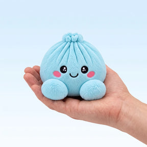 Sky Blue Dumpling Squishy Plush – view 3