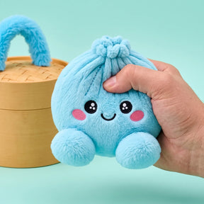 Sky Blue Dumpling Squishy Plush – view 5