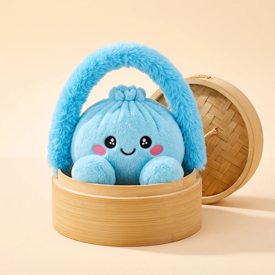 Sky Blue Dumpling Squishy Plush