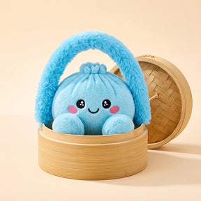 Sky Blue Dumpling Squishy Plush – view 2