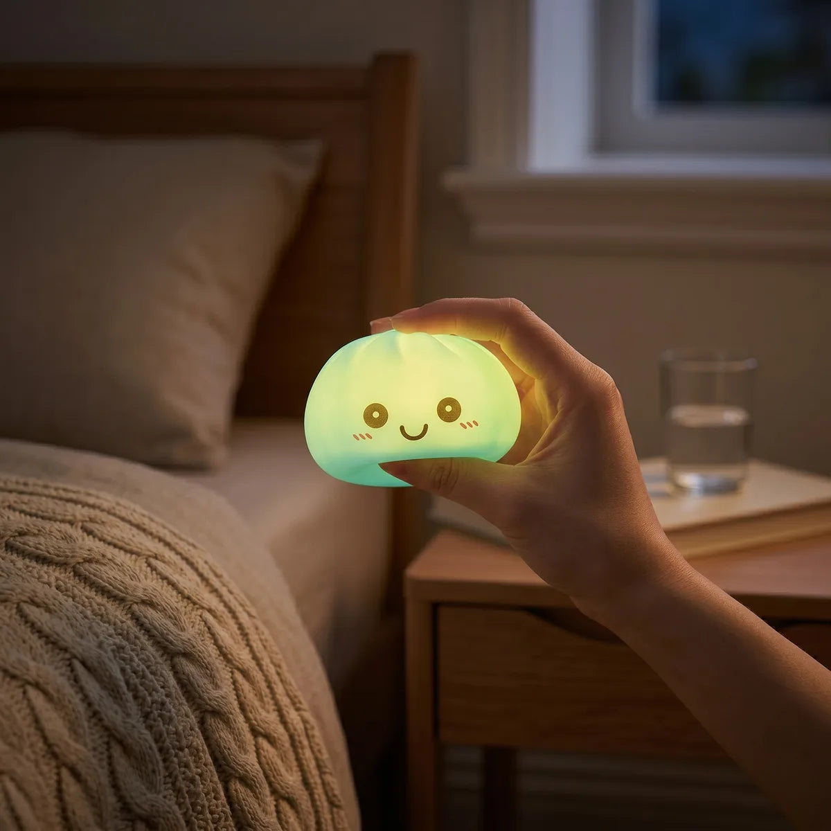 Aurora Blue Squishy Dumpling Light – view 7