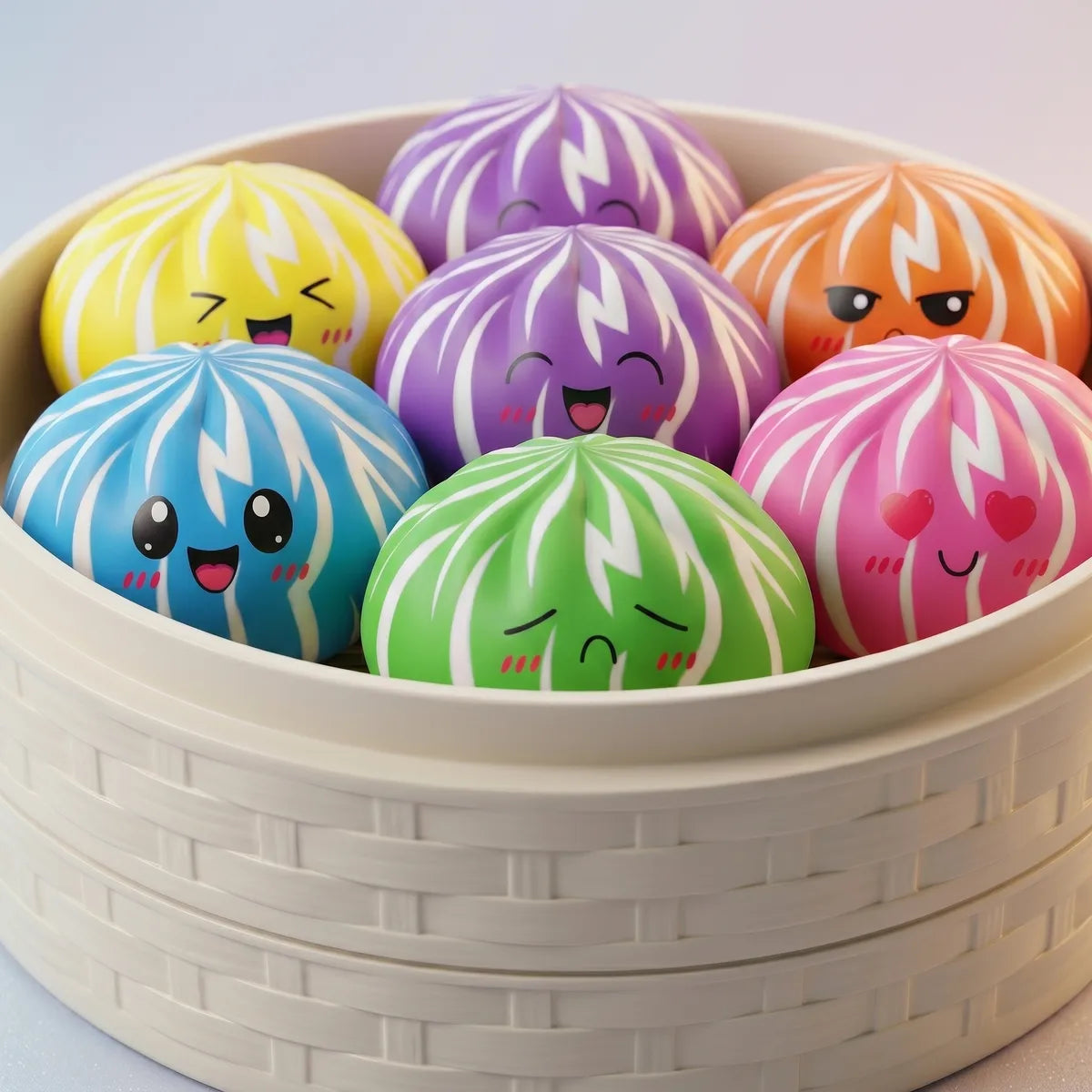 Fluffy Dumpling Squishy Bun Mystery Toy – view 3