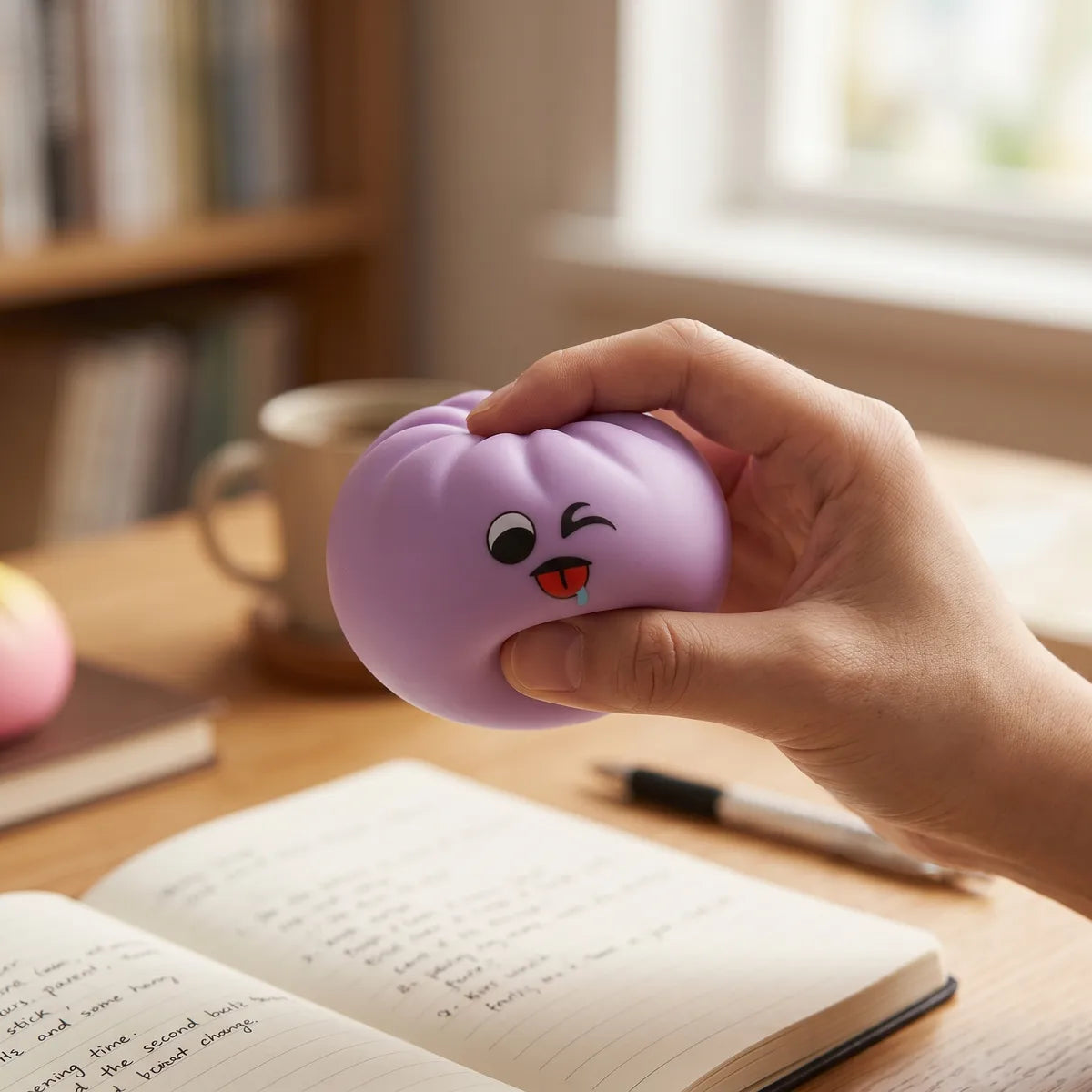 Pillowy Dumpling Squishy Mystery Bun Fidget Toy – view 8