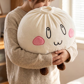 Giant Funny Happy Dumpling Squishy Plush – view 5