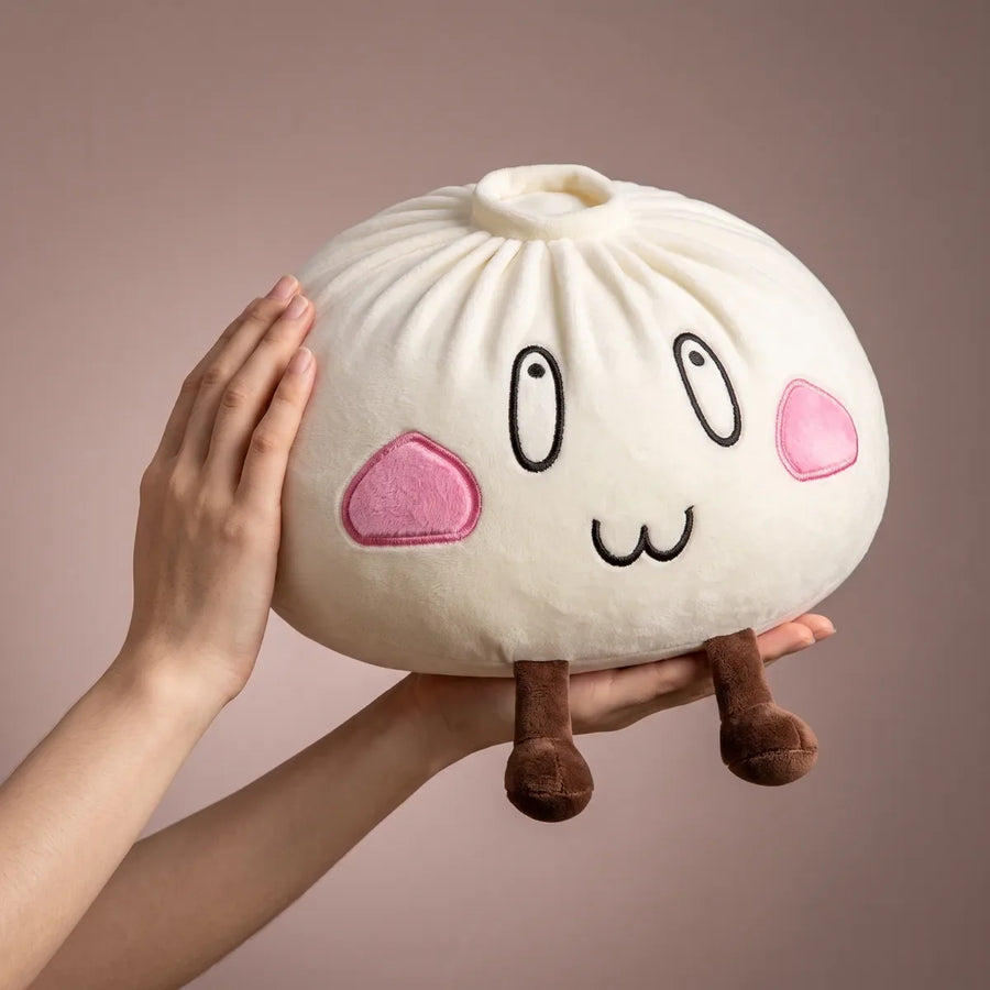 Giant Funny Happy Dumpling Squishy Plush