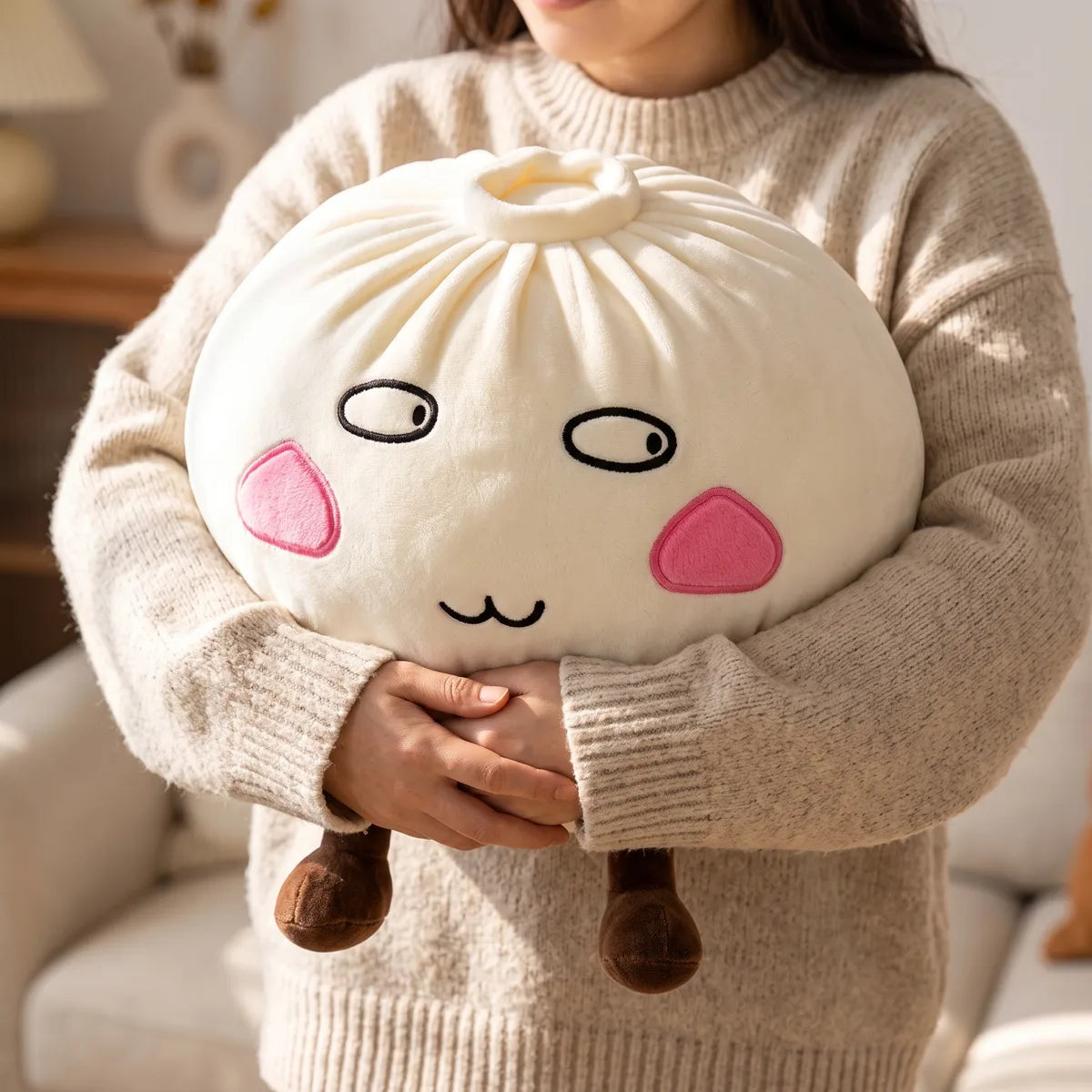 Giant Funny Proud Dumpling Squishy Plush – view 5