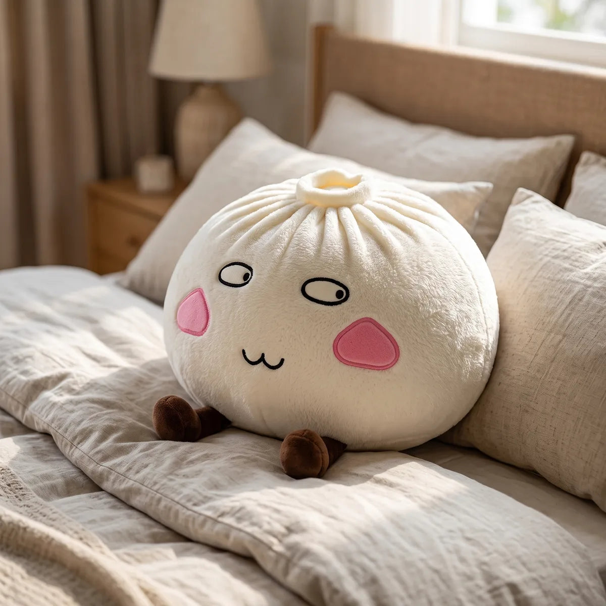 Giant Funny Proud Dumpling Squishy Plush – view 4