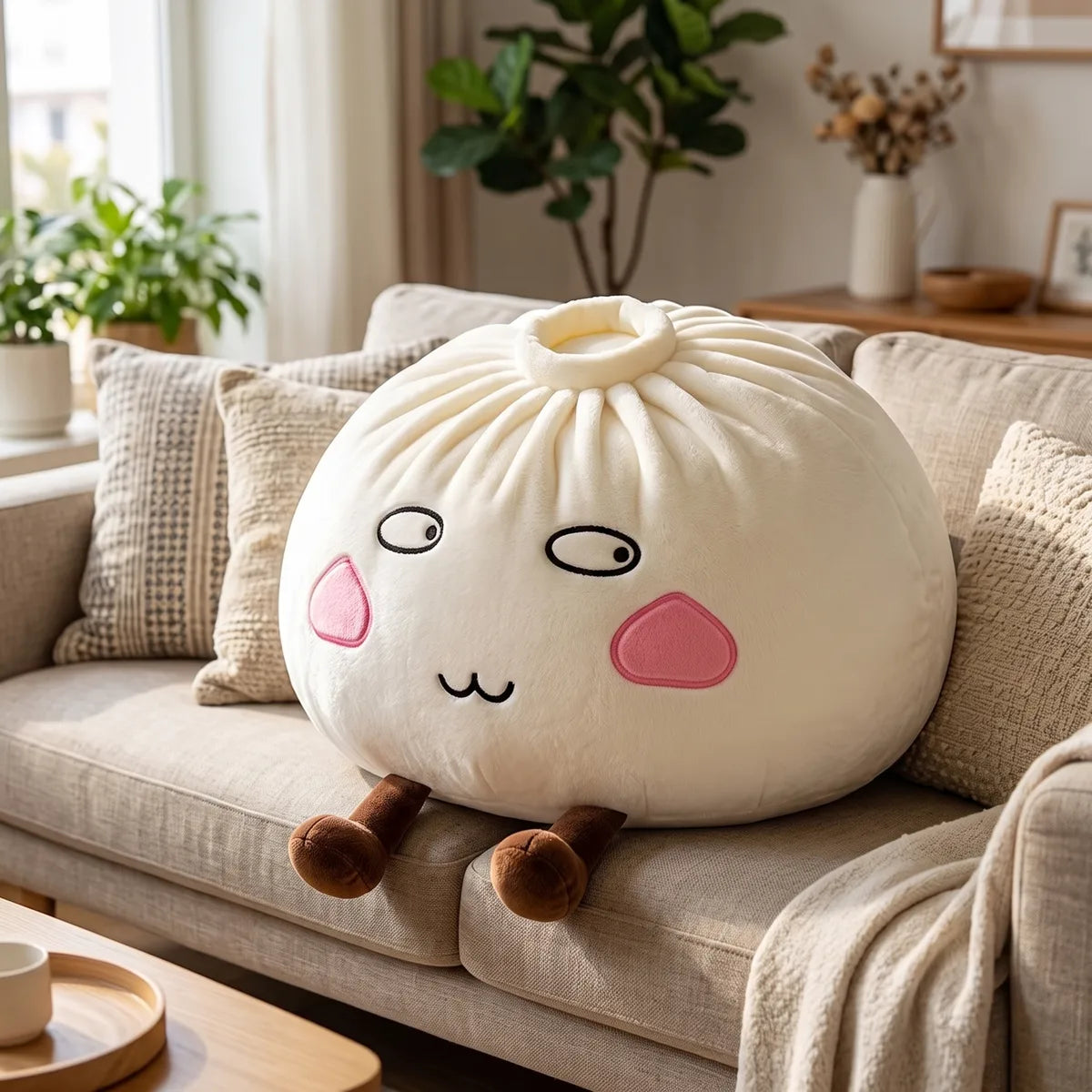 Giant Funny Proud Dumpling Squishy Plush – view 3