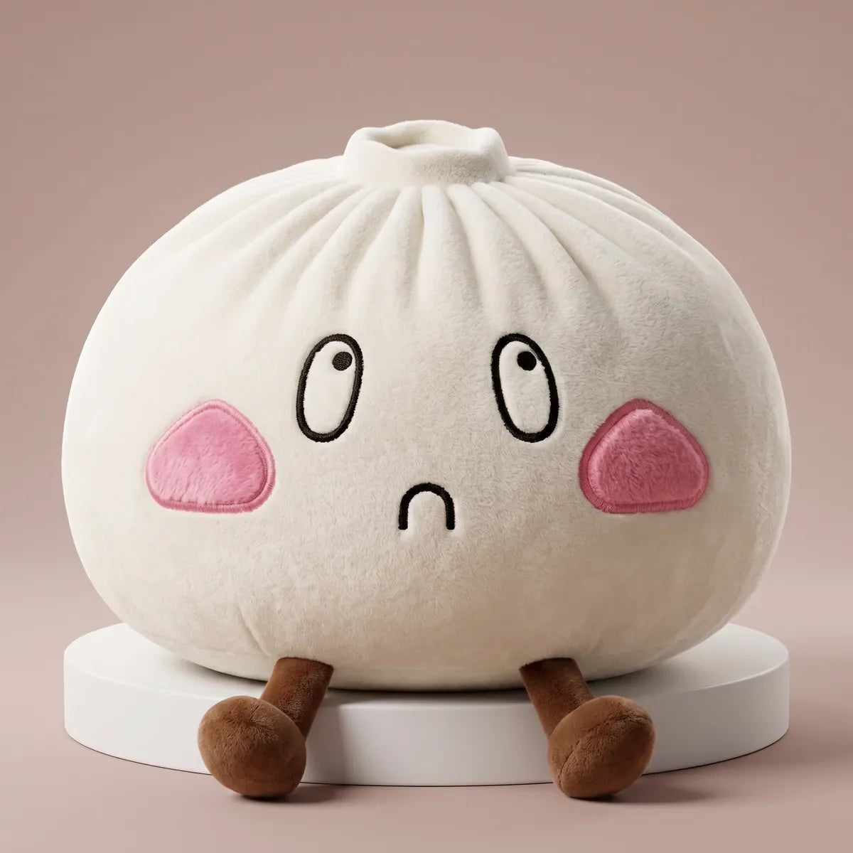 Giant Funny Sorrow Dumpling Squishy Plush – view 1