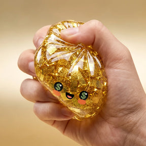 Ultra Rare Lucky Gold Dumpling Squishy – view 6