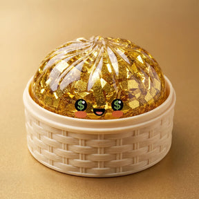 Ultra Rare Lucky Gold Dumpling Squishy – view 2