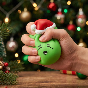 Elf Green Christmas Hat Dumpling Squishy – view 4