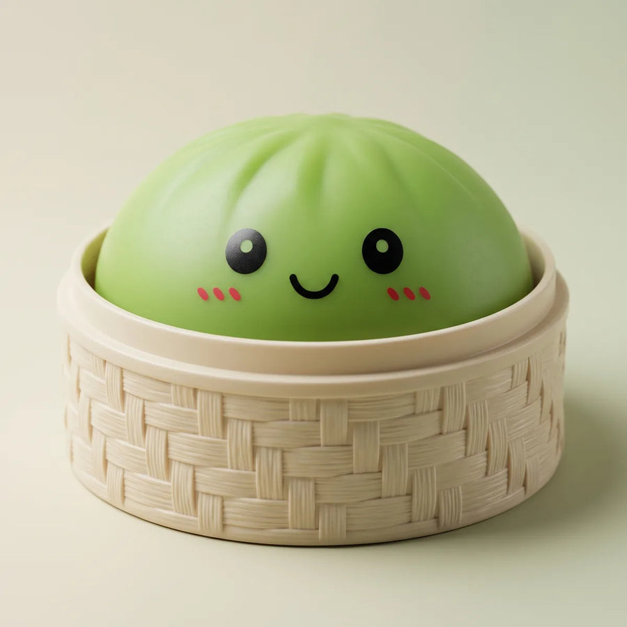 Matcha Green Dumpling Squishy