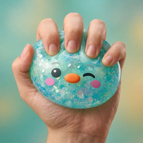 Minty Green Penguin Dumpling Squishy – view 4