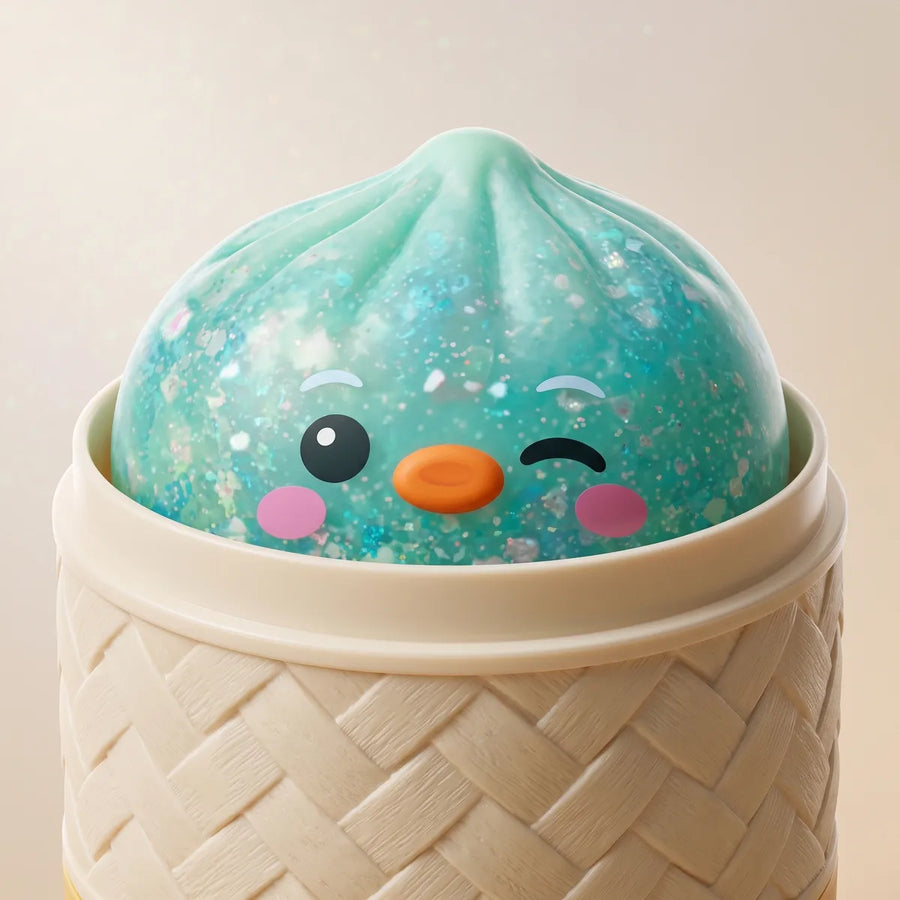 Minty Green Penguin Dumpling Squishy