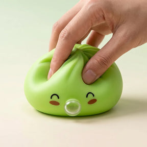 Matcha Green Rare Bubble-Blowing Dumpling Squishy – view 5
