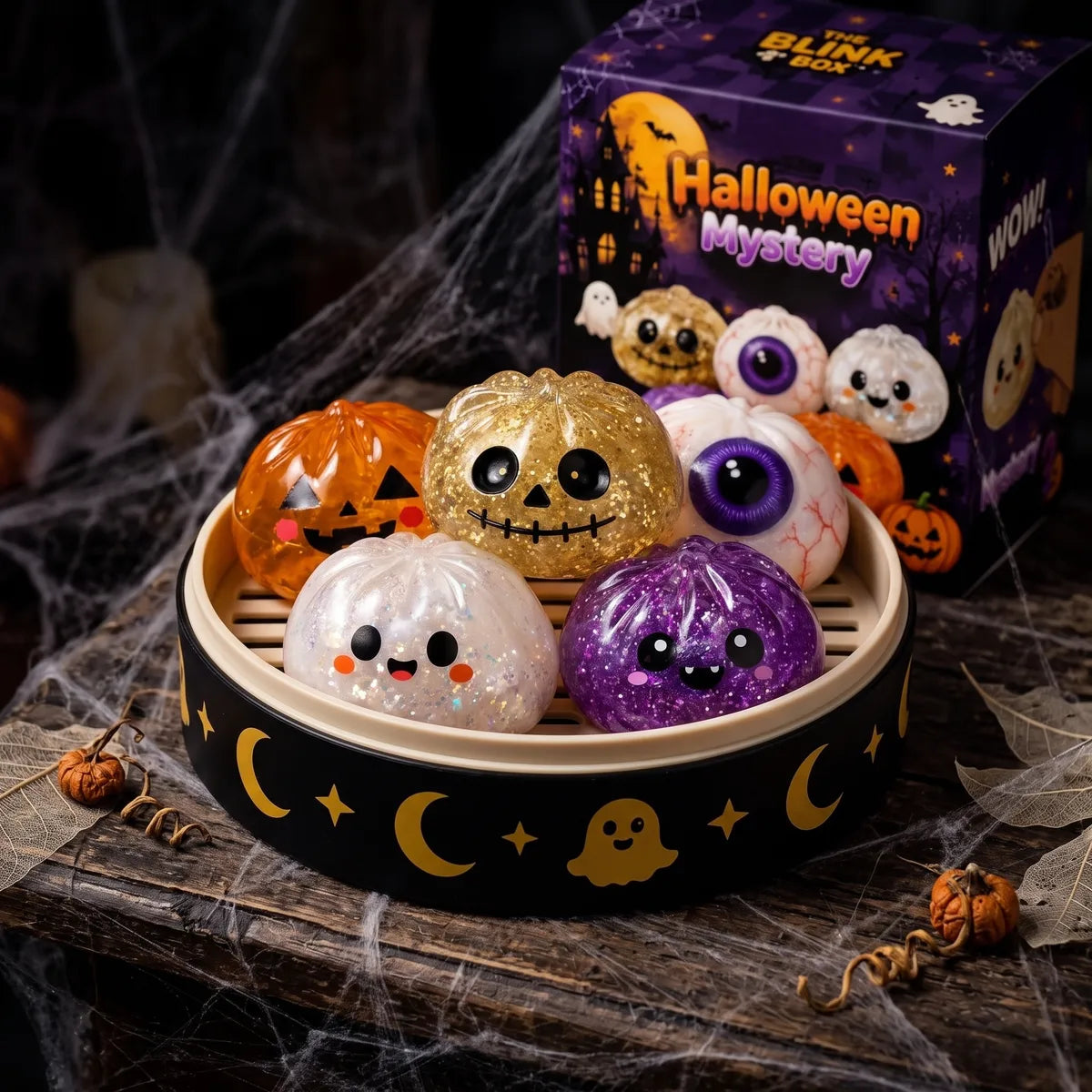 Haunted Halloween Dumpling Squishy Set – view 2
