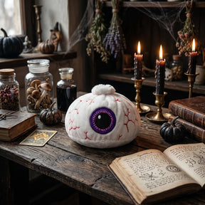 Watchful Halloween Eyeball Dumpling Squishy Plush – view 7