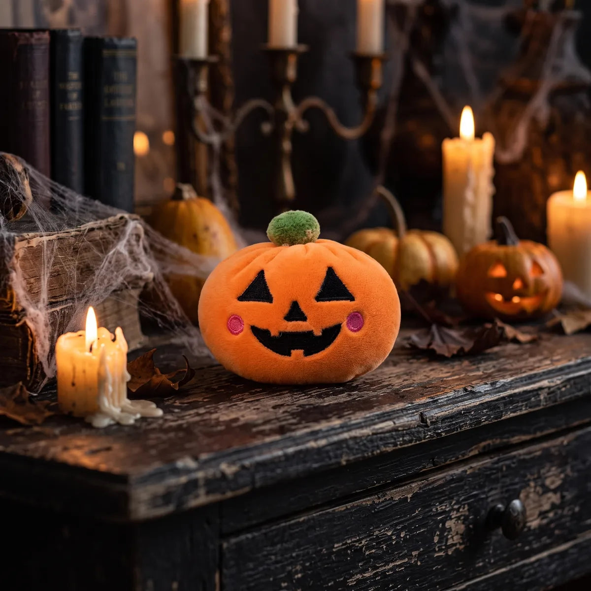 Harvest Halloween Pumpkin Dumpling Squishy Plush – view 6