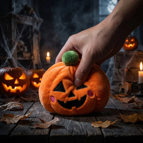 Harvest Halloween Pumpkin Dumpling Squishy Plush – view 4