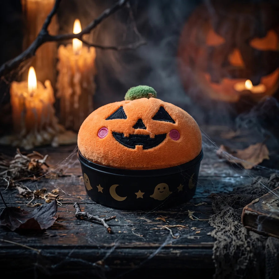 Harvest Halloween Pumpkin Dumpling Squishy Plush