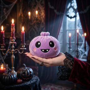 Velvet Halloween Vampire Dumpling Squishy Plush – view 3