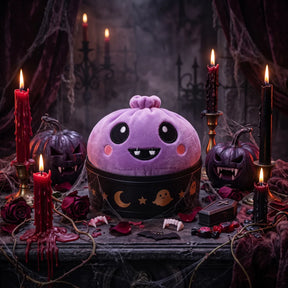 Velvet Halloween Vampire Dumpling Squishy Plush – view 2