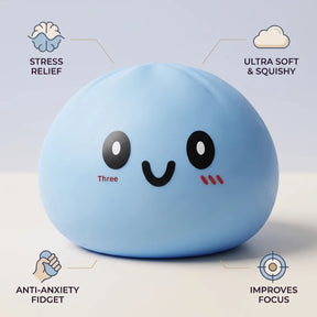 Jumbo Large Blue Dumpling Squishy – view 5