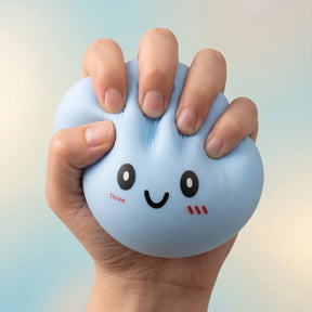 Jumbo Large Blue Dumpling Squishy – view 4
