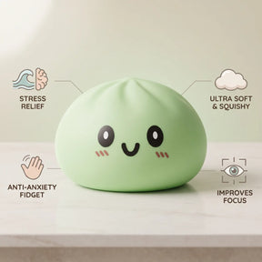 Jumbo Large Green Dumpling Squishy – view 5