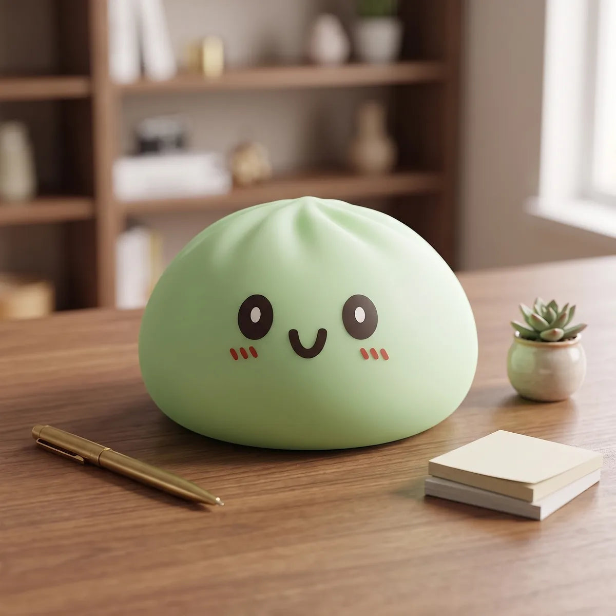 Jumbo Large Green Dumpling Squishy – view 6