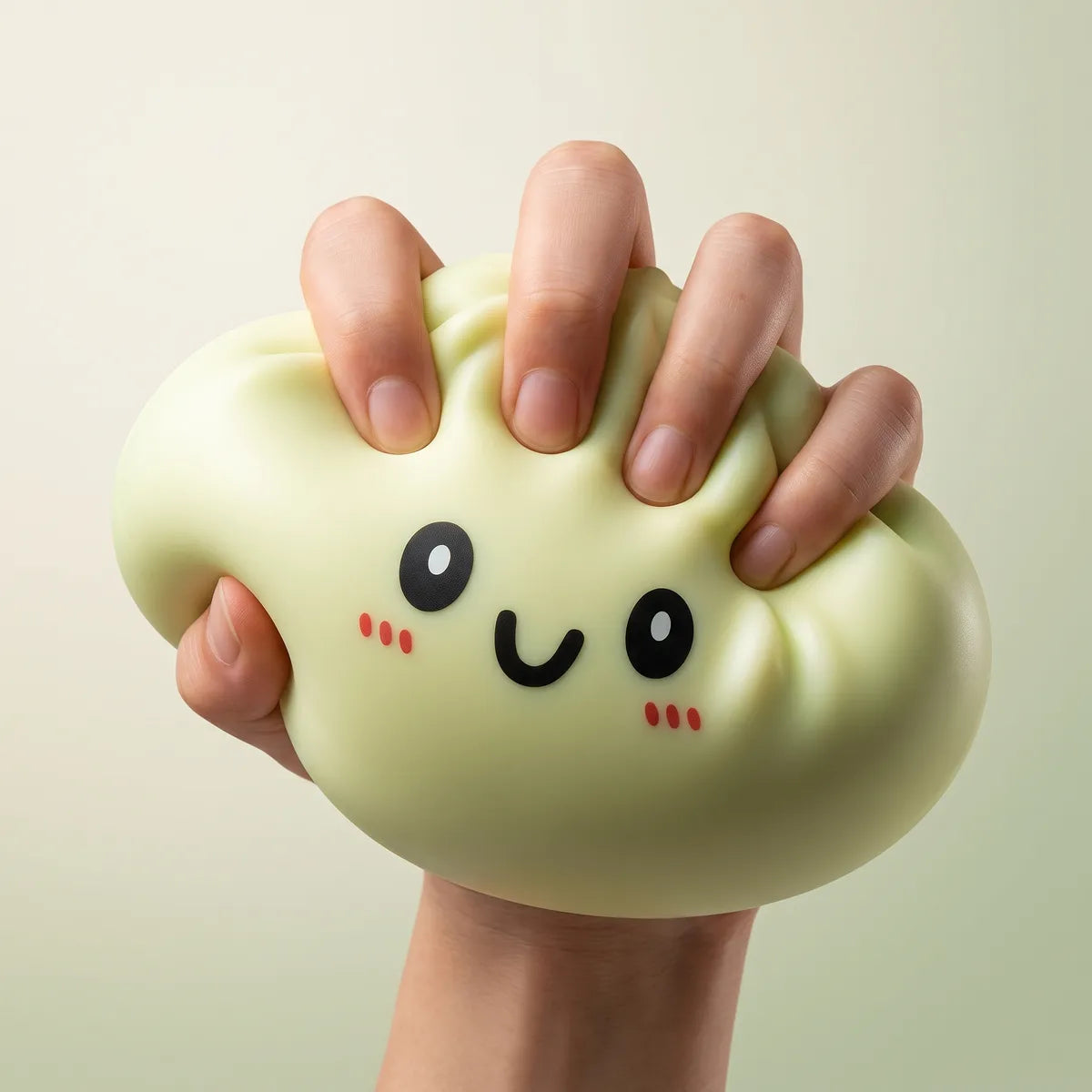 Jumbo Large Yellow Dumpling Squishy – view 3