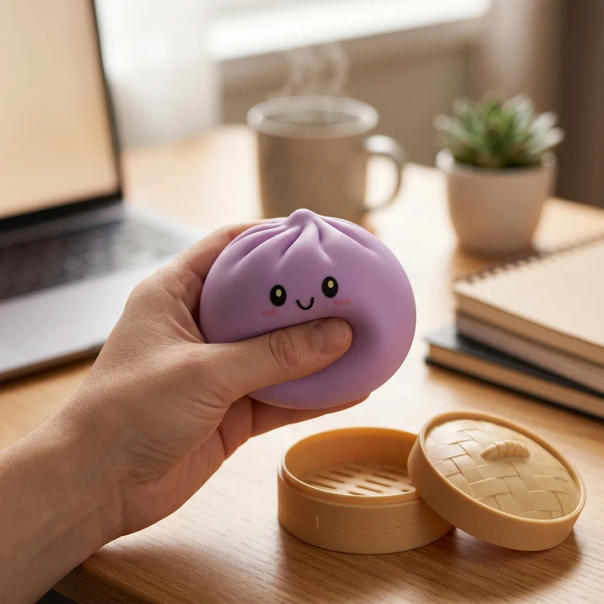 Berry Magenta Dumpling Squishy – view 6
