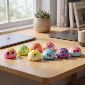Kawaii Mini Dumpling Squishy Toy – view 9