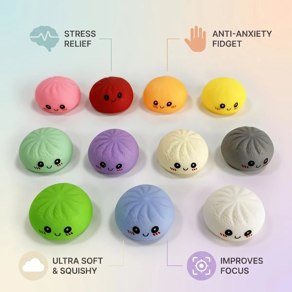 Tiny Mini Mystery Squishy Dumplings – view 7