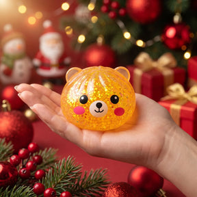 Jelly Mystery Bear Glitter Dumpling Squishy – view 3