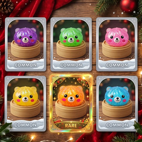Jelly Mystery Bear Glitter Dumpling Squishy – view 2