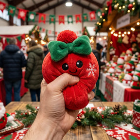 Holiday Mystery Christmas Dumpling Squishy Plush – view 6