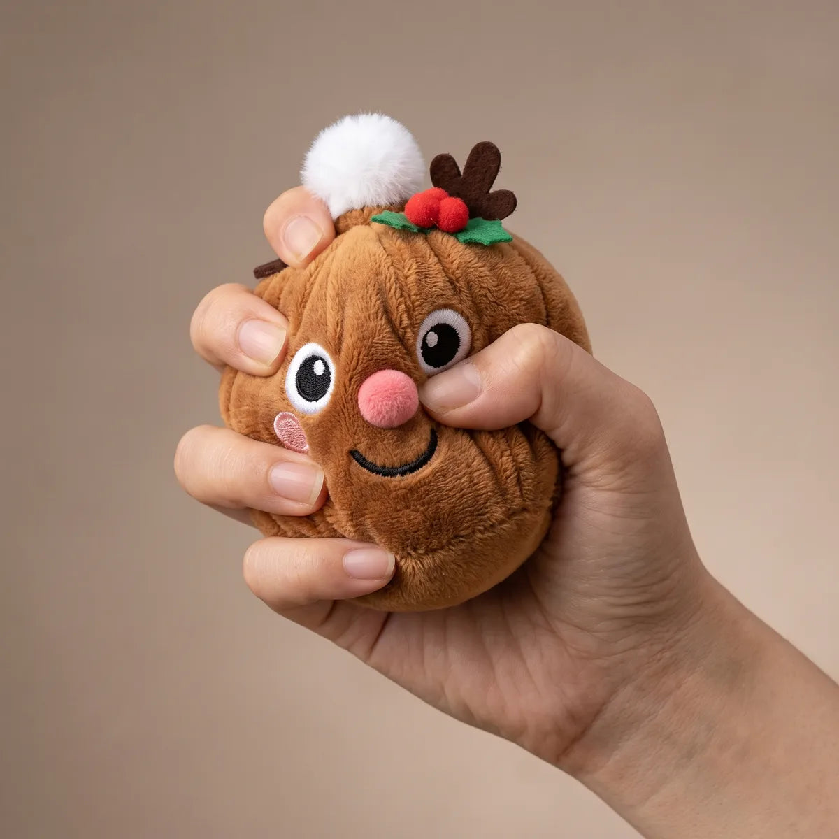 Holiday Mystery Christmas Dumpling Squishy Plush – view 4