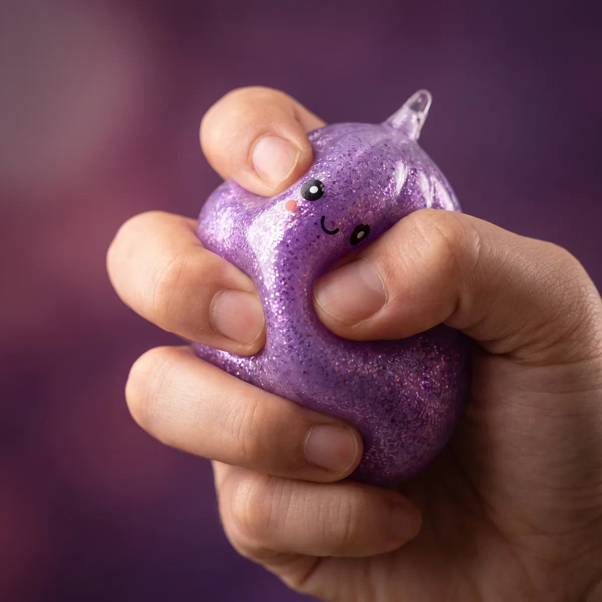 Sparkly Mystery Dumpling Squishy Unicorn Glitter – view 6