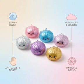 Sparkly Mystery Dumpling Squishy Unicorn Glitter – view 7