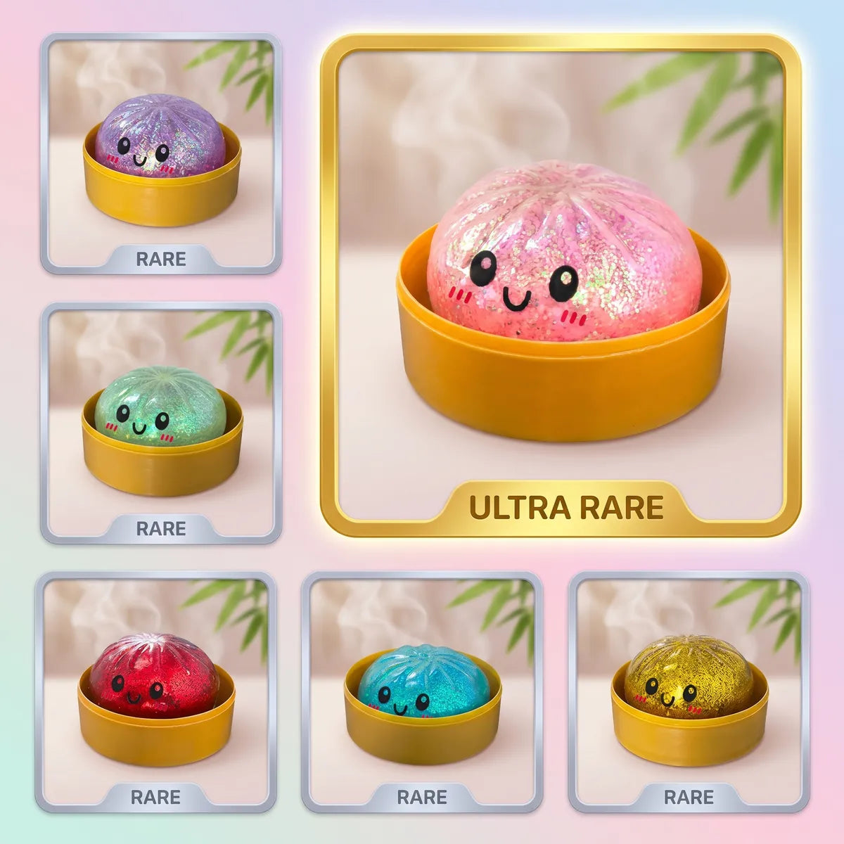 Sparkle Mystery Dumplings Squishy Glitter – view 2