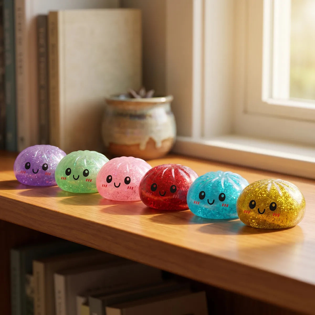 Sparkle Mystery Dumplings Squishy Glitter – view 9