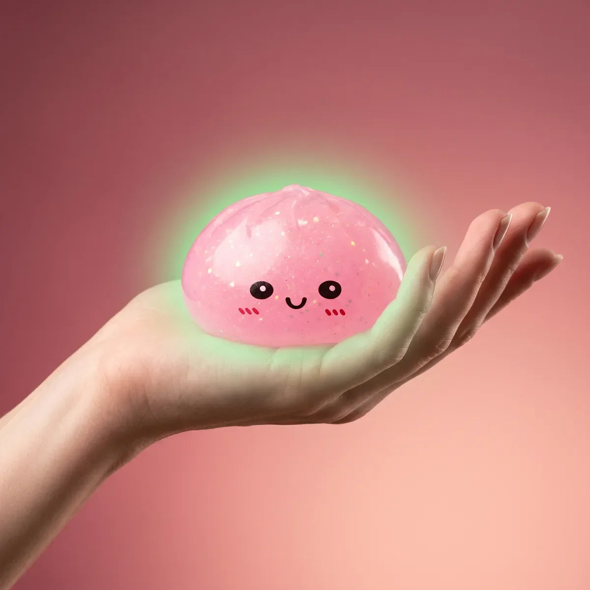 Mystery Glow In Dark Glitter Dumpling Squishy Blind Box – view 4