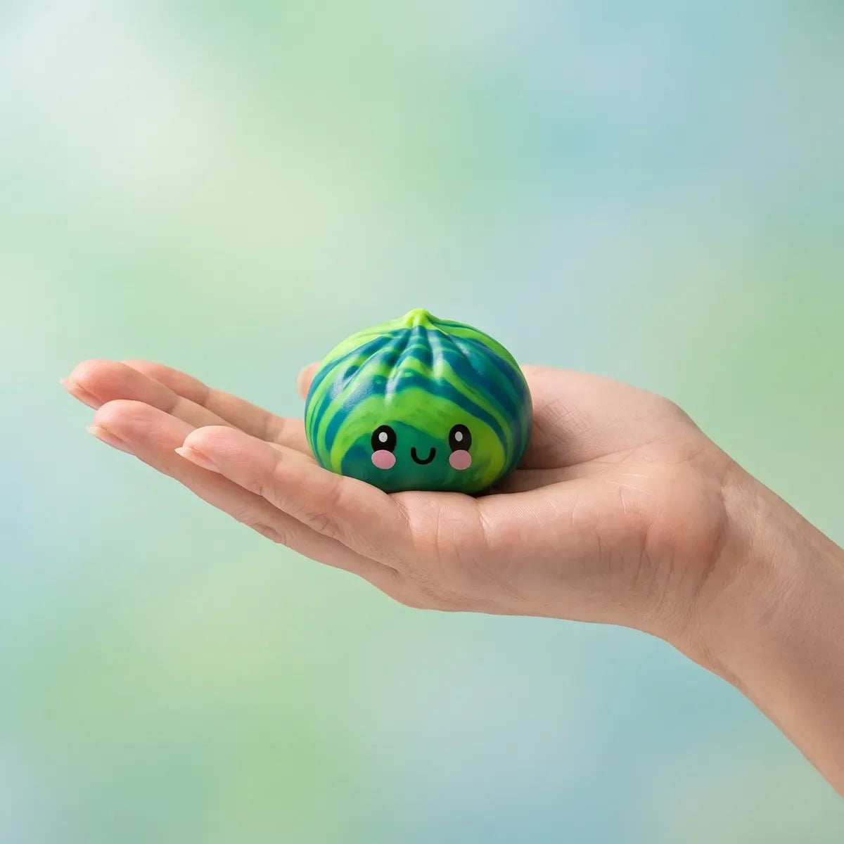 Swirl Mystery Mini Tie Dye Dumpling Squishy – view 4