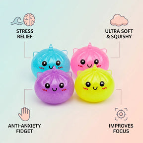 Magic Mystery Mini Unicorn Dumpling Squishy – view 7